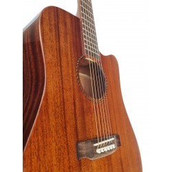 Outlet B14 - Egmond Guitarra Acustica EG-105EQ Toda Maciza con Rajita Debajo De DiapasóN