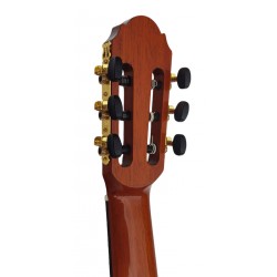 Outlet B16 - Vicente Tatay C320.301F Guitarra Flamenca con PequeñO Defecto en la Tapa - Acabado Ambar con golpeador instalado.