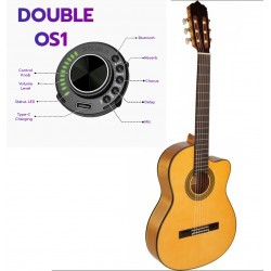 Outlet B18 - Guitarra Flamenca Tatay C320.580CE OS1 con cutaway con Rallada en la Tapa y Trastes Bastante Planos