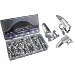 C300.021 Caja de 100 puas de metal para dedo