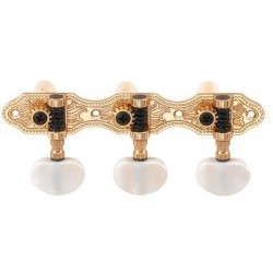 C300.083B   Clavijero Clasica Dorado palomilla blanca