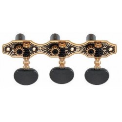 C300.086N   Clavijero Clasica  Dorado palomilla negra