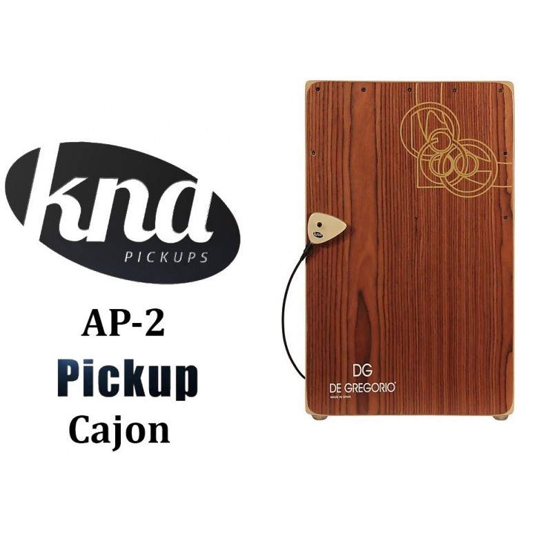 KNA AP-2 Previo universal Acustica o Cajon con Control de Volumen pickup pastilla (Para Cajon