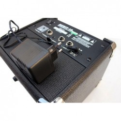 Merit-10 Amplificador Portable de 10W RMS para guitarra electrica con reproduccion de USB y SD