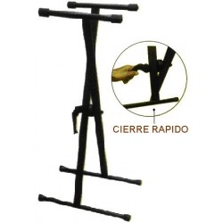 C830.863G  Soporte de Teclado de Cierre Rapido