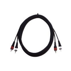 C430.963  Cable de 3 metros 2xRCA-2xRCA