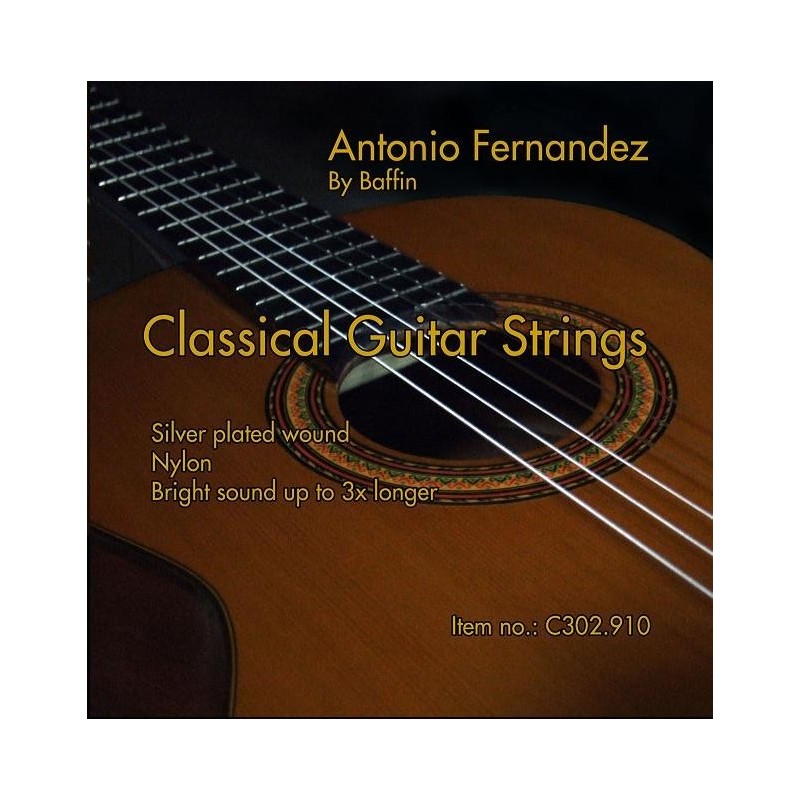 C302.910 Cuerdas Guitarra Clasica Antonio Fernandez Tension Media