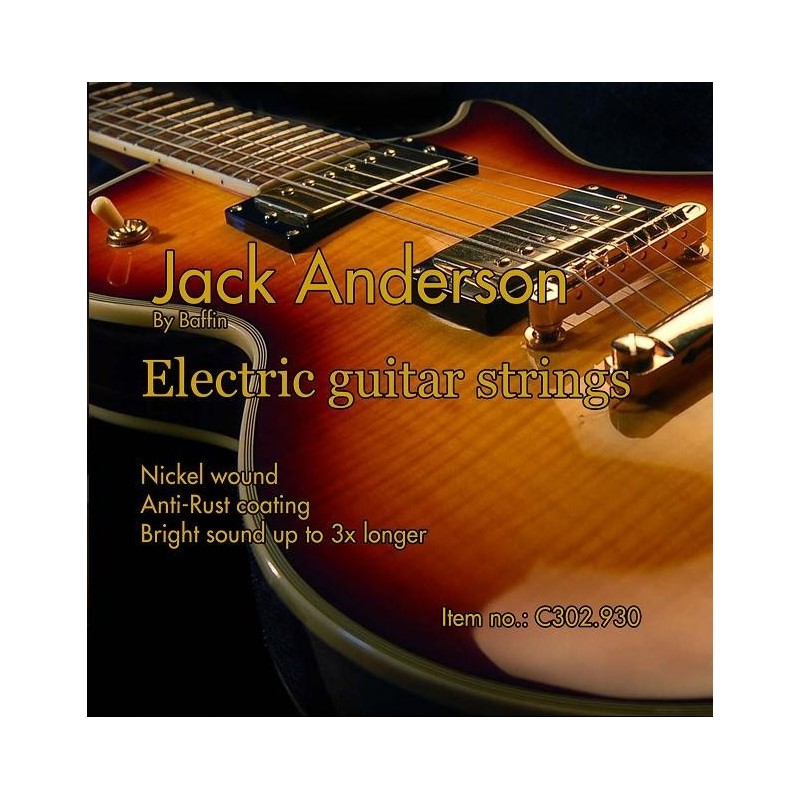 C302.930 Cuerdas Guitarra Electrica Jack Anderson