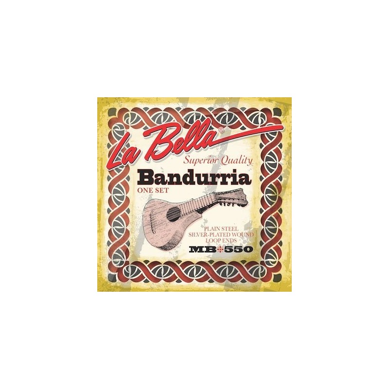 MB550 Juego de Cuerdas de Bandurria La Bella MB-550