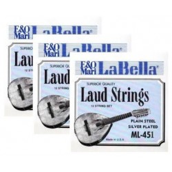 ML453 Tercera Cuerda de Laud La Bella ML-450 (2 unidades)