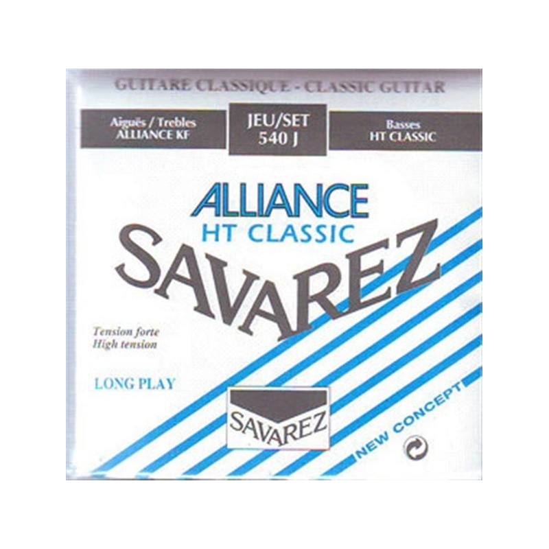 540J Juego de Cuerdas Clasica Savarez Alliance Tension Alta