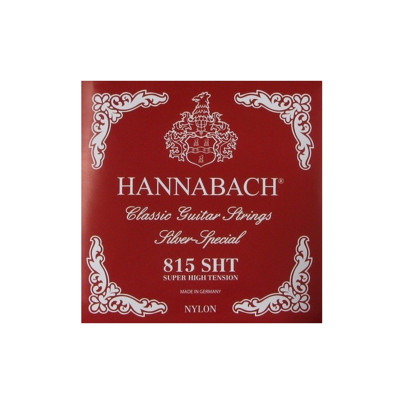 815SHT Juago de Cuerdas Hannabach para Clasica Tension Muy Alta