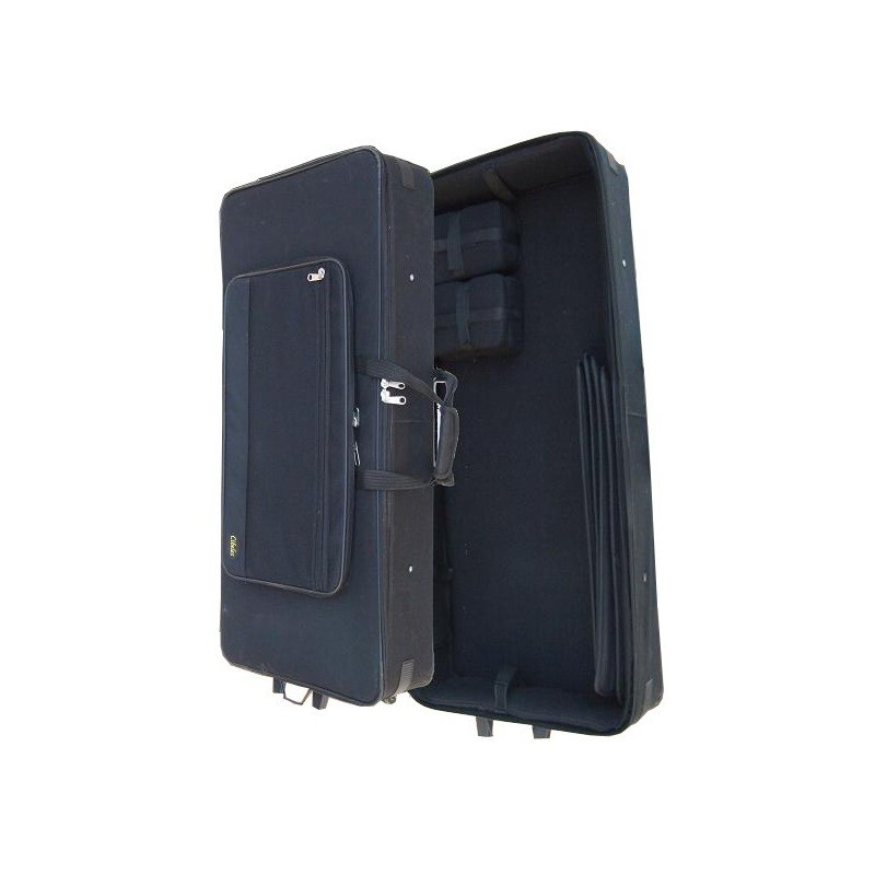 CIBELES  C208.053T   Estuches Foam Teclado con ruedas - 132 x 50 x 14