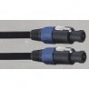 C416.402  Cable de 1.5 metros speakon-speakon para columna bafle