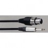 C413.101 Cable de 6 metros jack-Canon tipo Neutrik