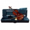 C370.TY-6 4/4   Violin 4/4  Macizo en estuche rectangular