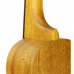 C380.051EQ   Ukelele Soprano de sapeli mate Amplificado