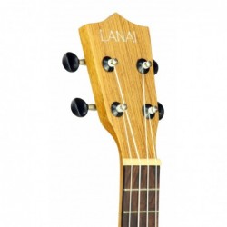 C380.051EQ   Ukelele Soprano de sapeli mate Amplificado