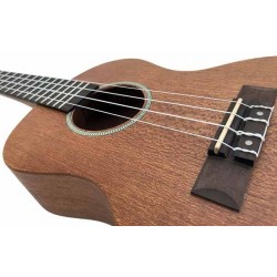 C380.071EQ   Ukelele  Tenor de Sapeli Mate Amplificado