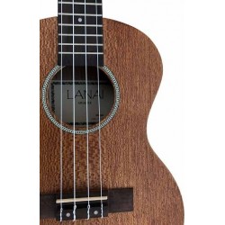 C380.071EQ   Ukelele  Tenor de Sapeli Mate Amplificado