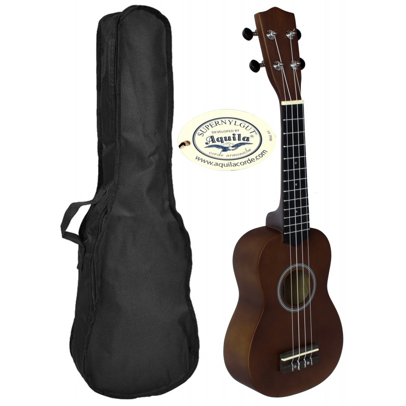 C380.050NA Ukelele Soprano LANAI con Funda Color Natural Satinado