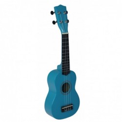 C380.050BL   Ukelele Soprano con Funda LANAI Color Azul Claro Brillo