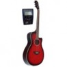 C331.646EQRD  Guitarra Electroacustica Mini Jumbo tipo APX  REDBURST