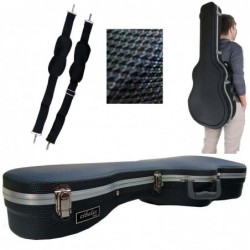 CIBELES  C230.015A   Estuches ABS Clasica Azul Cuadritos color Carbono Azul/Negro