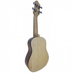 C380.094   Ukelele Soprano Tapa maciza y fondo macizo de Bambu