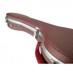 CIBELES  C230.015R  Estuche ABS Clasica Rojo Cuadritos Rojo/Gris