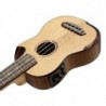 Egmond C380.107EQ  Ukelele Soprano Amplificado de Koa y Tapa Maciza