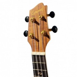 Egmond C380.107EQ  Ukelele Soprano Amplificado de Koa y Tapa Maciza