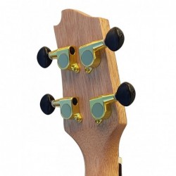 Egmond C380.107EQ  Ukelele Soprano Amplificado de Koa y Tapa Maciza