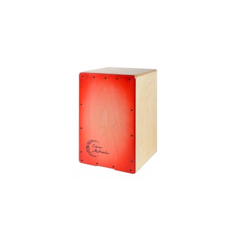 Cajon de Abedul Al Andalus Solea Rojo