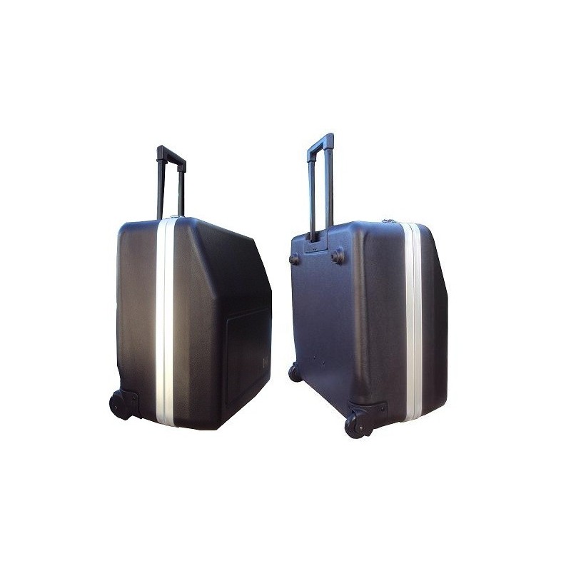 CIBELES  C205.205AC Estuche para Acordeon - Fabricado en ABS con Ruedas y asa plegable trolley