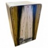C721.703 Cajon Candela Custom con Cuerpo de Abedul y Tapa de Abedul con Amaranto y Doble Afinacion