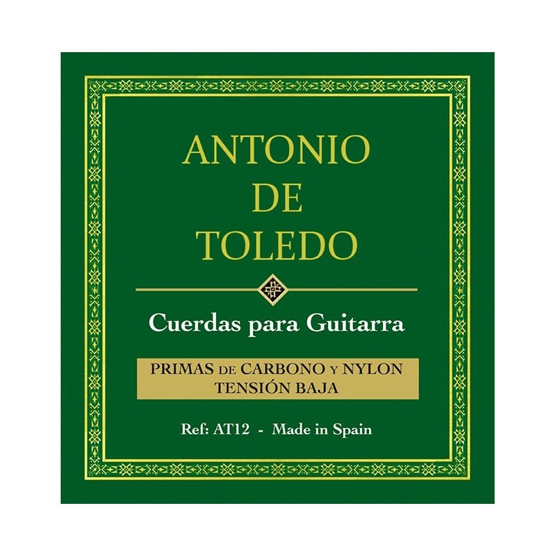 Juego Cuerdas de Carbono Antonio de Toledo Tension Alta