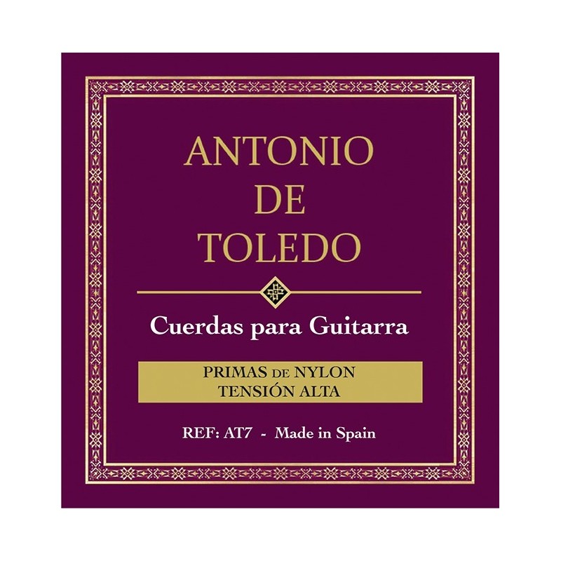 Juego Cuerdas de Carbono Antonio de Toledo Tension Alta