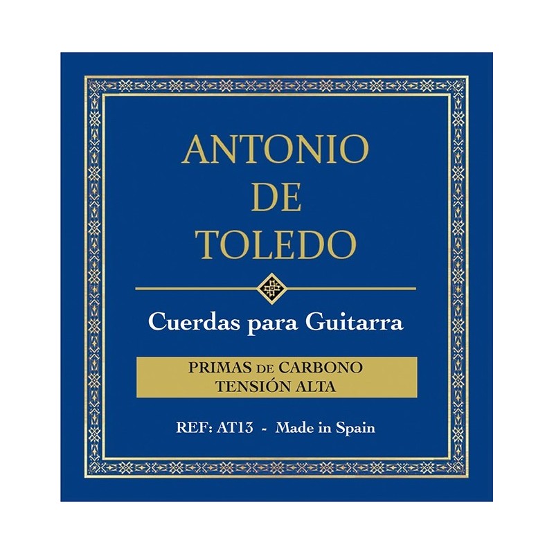 Juego Cuerdas de Carbono Antonio de Toledo Tension Alta