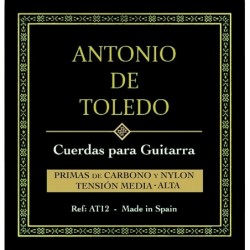 Juego Cuerdas de Carbono Antonio de Toledo Tension Media-Alta