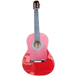 Antonio De Toledo Mod. Y-8 ROJA de Cipres Guitarra Flamenca Toda Maciza