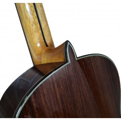 Antonio de Toledo serie Jose Rincon Modelo JRF-7N Guitarra Flamenca Negra de Palo Santo