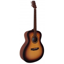 Egmond AV-51 Burst – Guitarra Acústica Grand Auditorium con Tapa Maciza de Abeto y Acabado Sunburst
