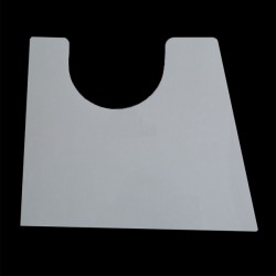 GOLPEADOR ELECTROESTATICO TRANSPARENTE CON FORMA 22,5X19