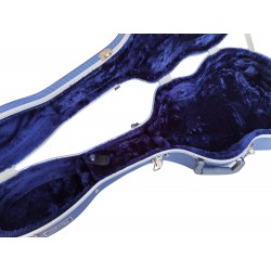 CIBELES  C230.015AZ   Estuches ABS Clasica Azul Claro Cuadritos color Azul/Gris