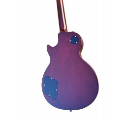 C350.606GD Guitarra Electrica Egmond  Tipo Les Paul Dorada Gold Top Round Top con el Mastil Encolado