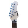C350.370FBL Guitarra Electrica Egmond Tipo Strato Color Azul Degradado Translucido