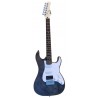 C350.380FBK Guitarra Electrica Egmond Tipo Strato Color Negro Translucido