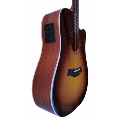 Egmond Guitarra Acustica Toda Maciza D26S CE