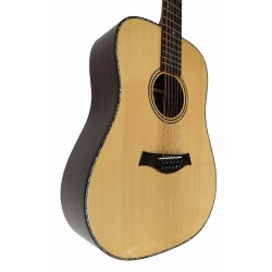 Egmond Guitarra Acustica 12 CUERDAS Toda Maciza D66N12